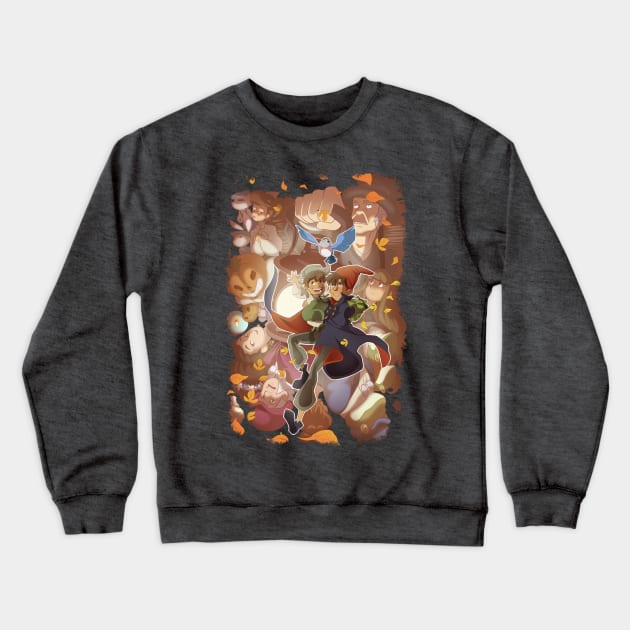 Over the Garden Wall Crewneck Sweatshirt by yamsgarden